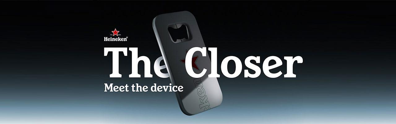 Apribottiglie personalizzati: Heineken lancia "the Closer”