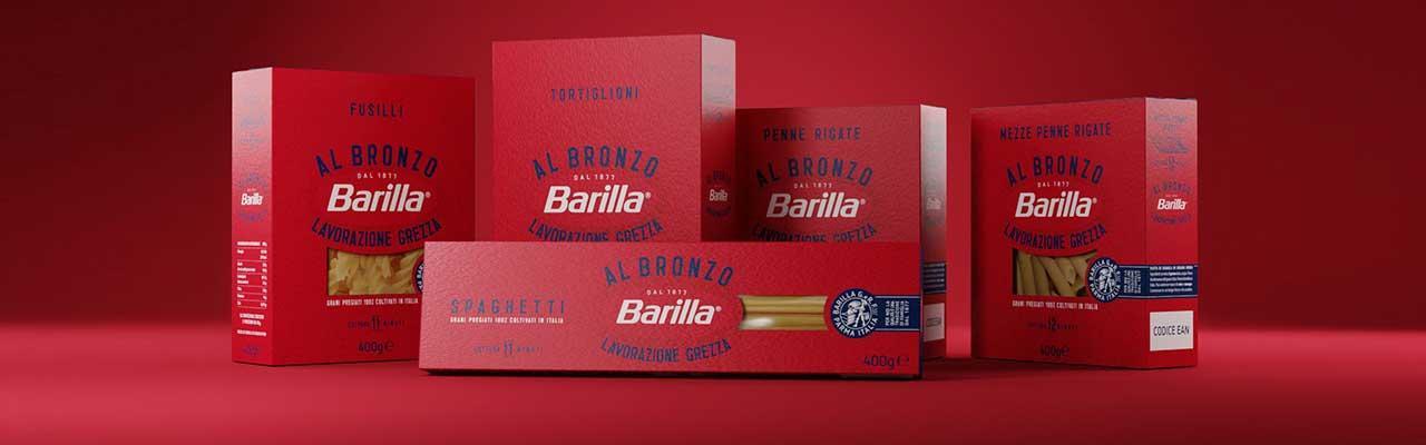 I gadget aziendali per il nuovo logo Barilla