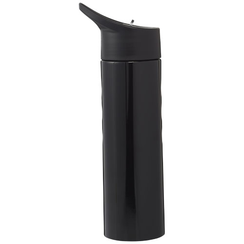 JUMBEAR Borraccia nera con formula matematica, isolata in acciaio inox, a tenuta stagna, bocca larga con coperchio con cannuccia, per fitness, palestra e sport all'aria aperta, 623,7 g