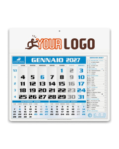 Calendario olandese americano personalizzabile