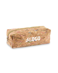 Astuccio porta penne in sughero colorato