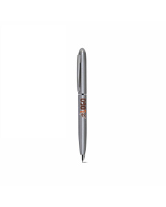 Penna a sfera in acciaio riciclato refill nero