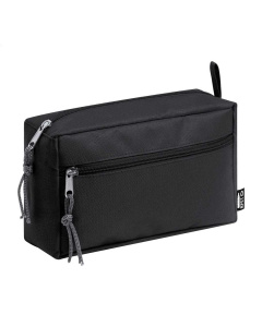 Beauty in RPET a due scomparti con zip