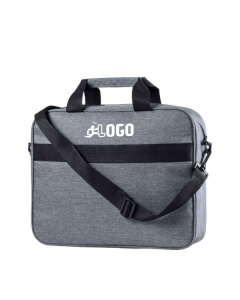 Borsa porta documenti RFID con USB e scomparti imbottiti