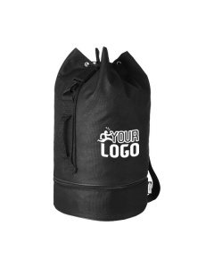 Borsone sacca in plastica riciclata con logo