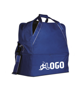 Borsa sportiva in poliestere con portascarpe
