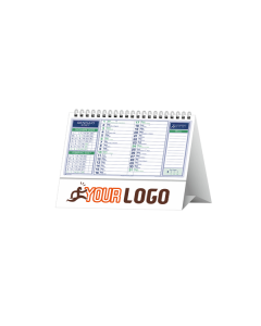Calendario da tavolo Basic trimestrale personalizzabile