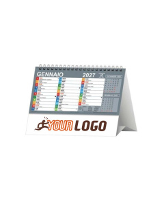 Calendario da tavolo trimestrale personalizzabile