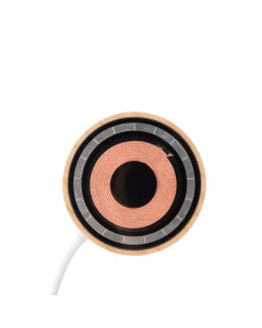Caricatore wireless veloce (10W) con design semitrasparente