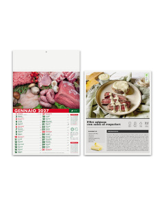 Calendario illustrato Carni