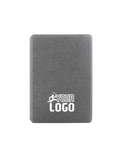 Cartella portadocumenti A5 in pelle PU riciclata con organizer e blocco note