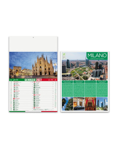 Calendario illustrato Città d’Italia personalizzabile