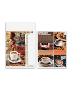 Calendario illustrato personalizzato Dolci momenti