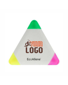Evidenziatore triangolare in plastica riciclata