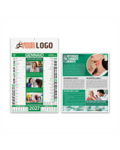 Calendario farmacia personalizzabile