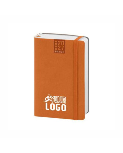 Agenda giornaliera tascabile con elastico | 9x14cm
