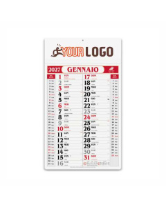 Calendario olandese mensile maxi personalizzabile