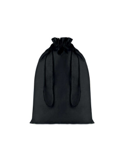 Sacca grande nera in cotone | 30x47 cm | 105 g