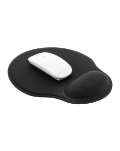 Mouse pad colorato in RPET con poggia polso ergonomico