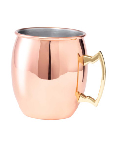 Mug Cocktail in acciaio placcato in rame