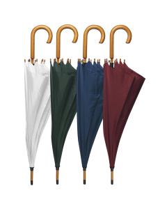 Ombrello automatico 23” in legno e nylon | Ø 100x89