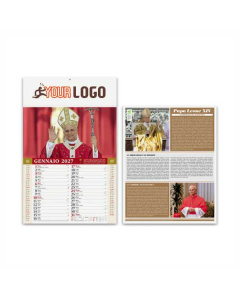 Calendario illustrato Papa Leone