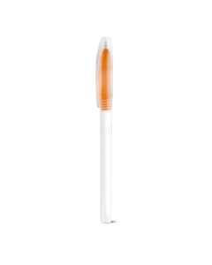 Penna a sfera trasparente con punta colorata
