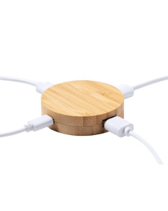 Porta USB in bamboo
