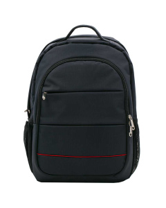 Zaino laptop in poliestere Jacquard con tasche
