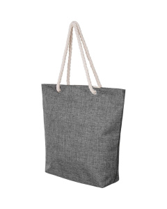 Borsa mare melange e manici in corda