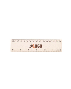 Righello da 15 cm in plastica ecologica di paglia di grano