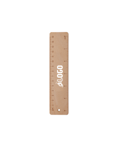 Righello personalizzato 15 cm in legno