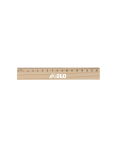 Righello personalizzato 16 cm in legno