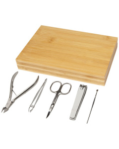 Set per manicure in bambù