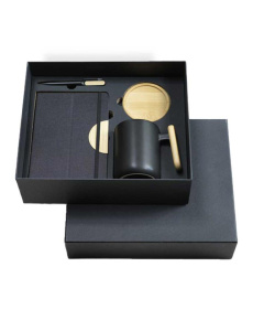 Set regalo Dune con taccuino, penna, tazza e sottobicchiere