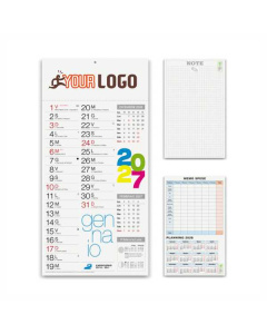 Calendario olandese Shaded | 23x47 cm
