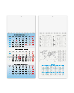 Calendario trittico classico