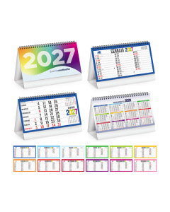 Calendario da tavolo Swedish Table con logo