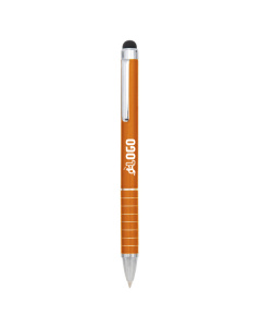 Penna a sfera in alluminio con punta touch
