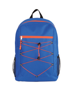 Zaino trekking outdoor in poliestere con tasche laterali