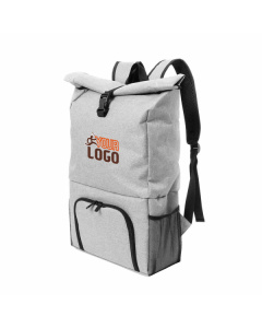 Zaino rolltop termico in poliestere Rpet