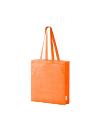 Borsa shopper colori pastello  in cotone riciclato | 140gr