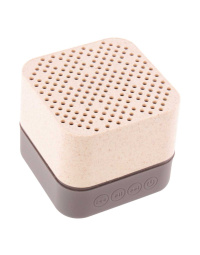 Cassa bluetooth in plastica ecologica con luce LED multicolore