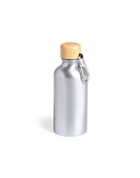 Borraccia 400ml con tappo in bambù