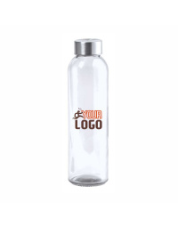 Borraccia in vetro con tappo in acciaio | 500 ml 