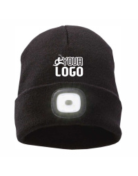 Berretto con luce LED da personalizzare