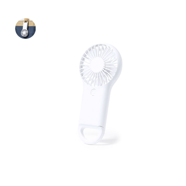 Ventilatore portatile in ABS a batteria