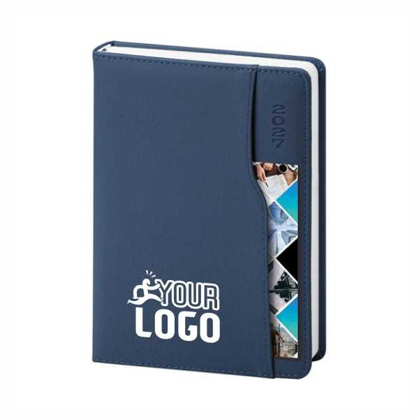 Agenda giornaliera con tasca frontale | 15x21cm