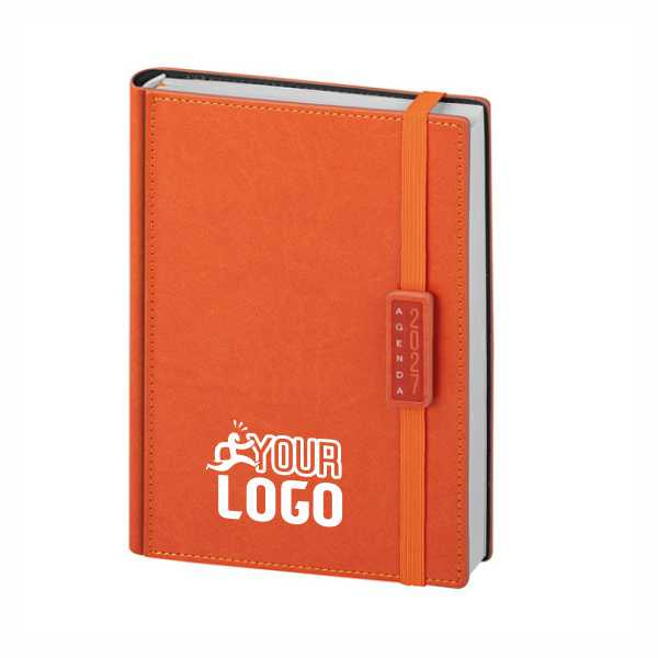 Agenda giornaliera con chiusura ad elastico | 15x21 cm