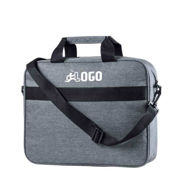Borsa porta documenti RFID con USB e scomparti imbottiti